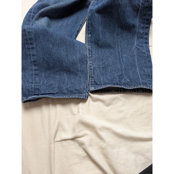 Levi’s 501 Original Fit Button Fly Jeans W38 L30 (Measures 29”) Classic Blue - Picture 9 of 11